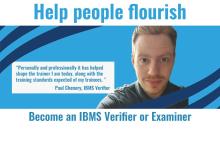 IBMS Verifiers and Examiners: Paul Chenery